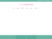 Tablet Screenshot of jessicaspotswood.com